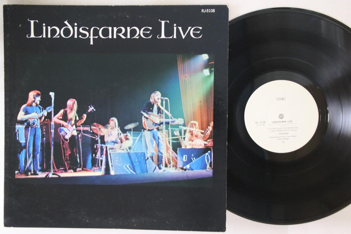 

LP Record LINDISFARNE - Live RJ5108PROMO CHARISMA 1973 Japan Rock Used