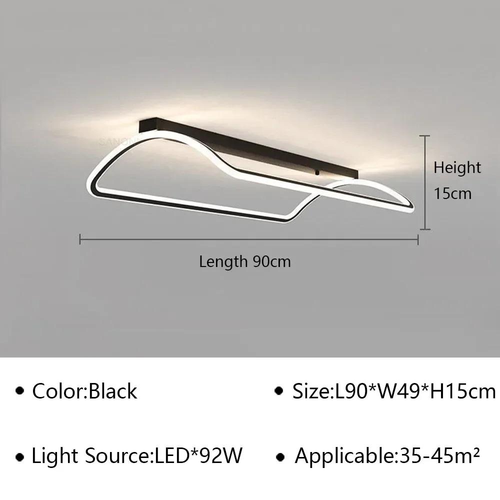 Modern LED Ceiling Lamps For Living Dining Room Balcony Bedroom Ceiling Chandelier Indoor Home Decor Lighting Fixture Luster