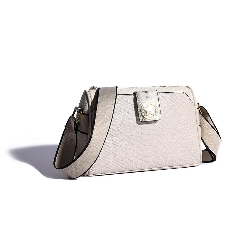 Women's bag Premium crocodile bag Light luxury new fashion handbag Versatile shoulder messenger bag Commuter