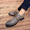 Sommarlyx Enkla Stora Storlekar Herrklänningsskor Spetsiga Höjdökande Herr Vattentäta Formella Affärsläder Skor för Män