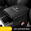 Auto-Armlehnenbox-Matte Handyhalter Schlüsselkarten-Aufbewahrungstasche Für Tesla Model-3 Model-S Model-X Model-Y Cybertruck Roadster