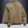 Mens Corduroy Winter Jacket Thick Warm Short Workwear Style Casual Outerwear Youth