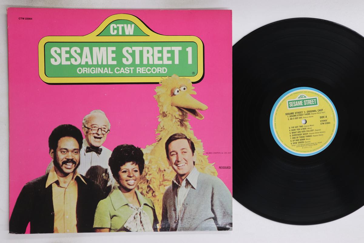 

LP Record SESAME STREET Sesame Street 1 Original Cast Reco CTW22064 SESAME STREET 1974 US Childrens Used