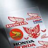 For Honda Reflective Motorcycle Stickers, 3M Safety Warning At Night In The Dark Scooter Helmets PH2