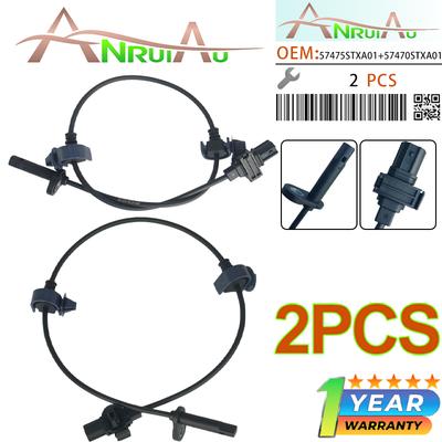 2Pcs ABS Wheel Speed Sensor Rear Left&Right Side ALS1558 ALS1556 For Honda Pilot 2009-2015 Acura MDX 2007-2013 ZDX 2010-2013