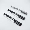 AATA1 3D Silver Black Letters GLS63 V8 Biturbo ABS Emblem for Mercedes Benz AMG X166 Car Styling Fender Trunk Nameplate Logo Sticker