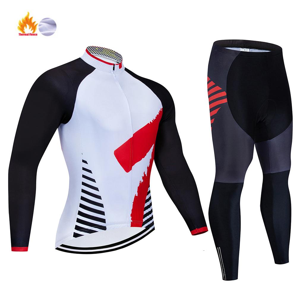 2026 Winter New Cycling Jerseys Set MTB Bike Clothes Maillot Ropa Ciclismo Invierno Bicycle Thermal Fleece Cycling Clothing