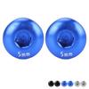 Cycle Pedal Screw Cap Aluminum Alloy M14 Thread 5MM Pedal Screw Cover for Mountain Cycle