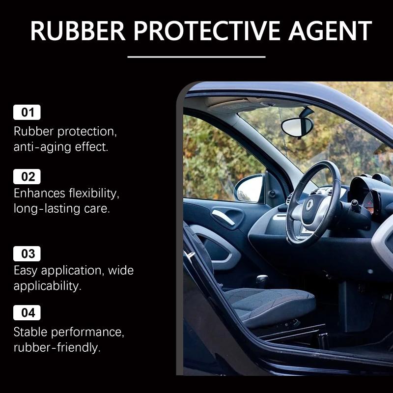Car Rubber Seal Conditioner Deep Care Formula Restores Elasticity Protects Against Aging for Auto Door Seals