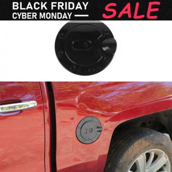 Fuel Tank Door Gas Cap Panel Decor Cover Trim For Chevy Silverado/GMC Sierra 14+