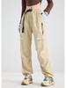 Unisex American High Street Parachute Pants: Summer Thin, Casual, Straight-Leg Outdoor Sports Wear for Men & Women.