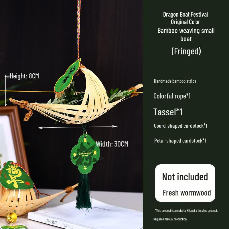 Dragon Boat Festival DIY Bamboo Dragon Boat Kit