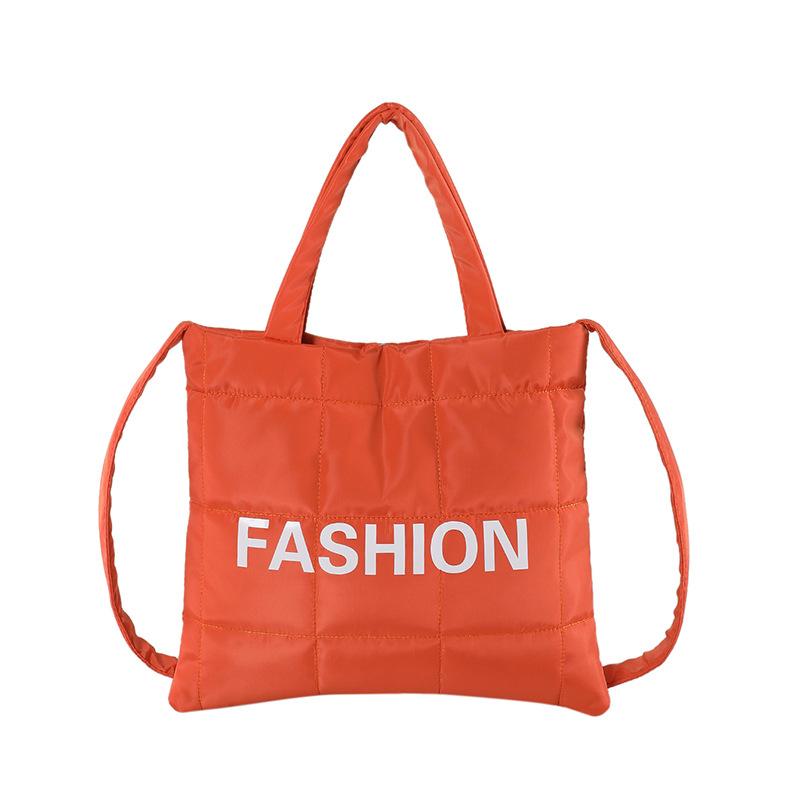 

Модная повседневная сумка с вышитыми нитками, сумка на плечо, универсальная сумка-мессенджер из дизайнерского хлопка оранжевый