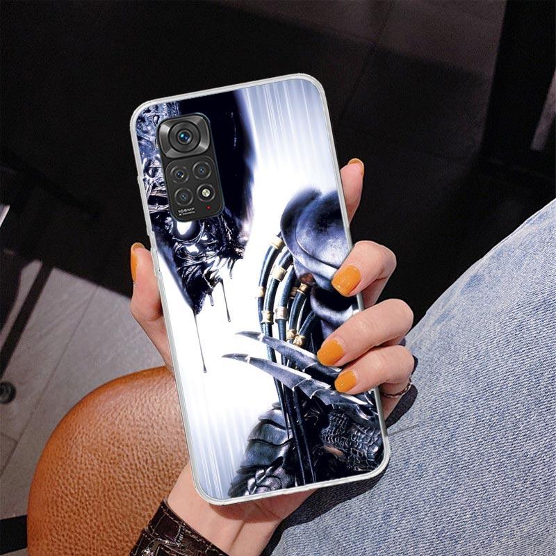 Alien Vs Predator Painted Phone Case For Xiaomi Redmi Note 15 14 13 12S 12 11 Pro Plus 14S 11S 11E 10 10S 11T 5G Personalized Co