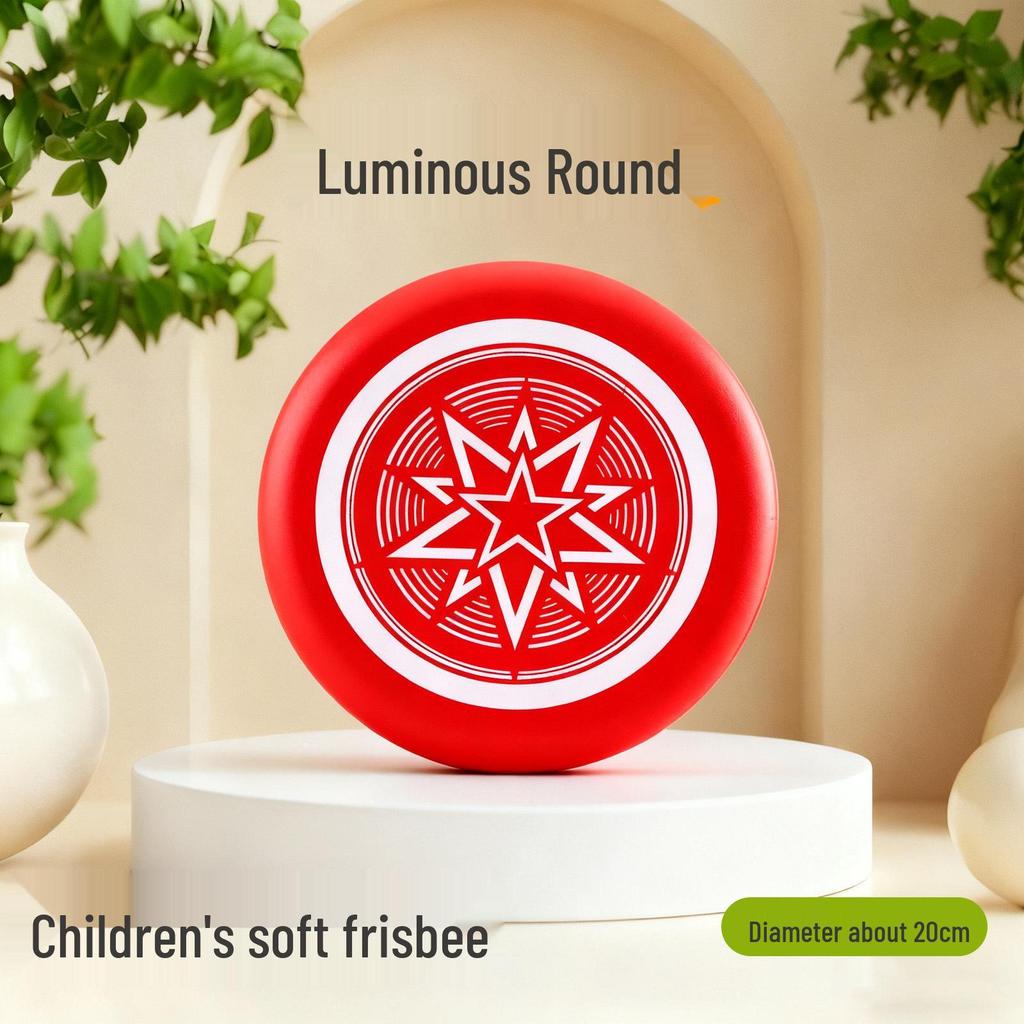EVA Whirlwind Soft Frisbee - Outdoor Foam Flying Disc for Children & Parents, Hand-Throw Three-Leaf Boomerang Game.