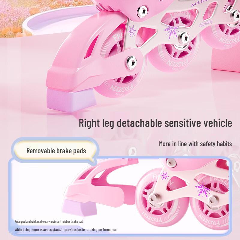 Disney Girls' Beginner Inline Skates Set