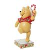 Jim Shore Enesco Disney Traditions Winnie the Pooh with Candy Cane Inch 5.5