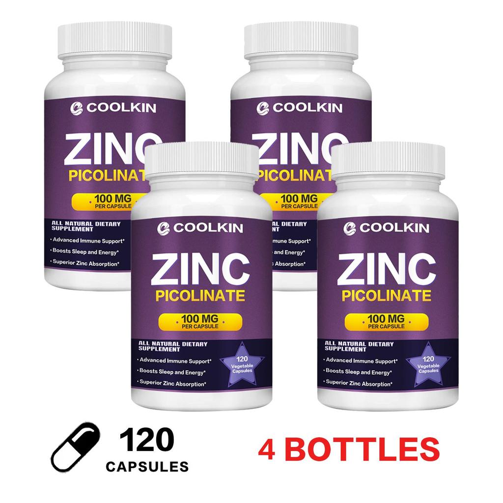 Zinkkapseln hoher Reinheit, 100 mg pro Portion, rein natürlich, schonend und leicht absorbierbar, geeignet für Männer und Frauen.