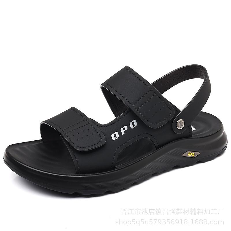New Summer Beach Slippers Outdoor Open-toed Casual Fashion One-shoe Dual-purpose Sandals Breathable Fashion Versatile Slippers