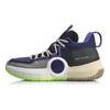 Li Ning ALL DAY 4 ALL DAY 4 Patchwork Cushioning Slip Resistant Mid top Basketball Shoes Men's Sneakers ABPP025-7