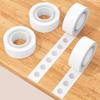 100pcs/Roll Simple Transparent Dots Glue Tape Removable Easy To Clean Silicone Adhesive Dots Double Sided Adhesive Tape Posters