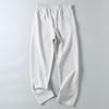 Men's Autumn Elastic Waist Drawstring Straight-Leg Sweatpants, Solid Color Versatile Sports Casual Pants for Export