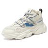 Men's shoes spring new breathable high-top shoes men's trendy versatile platform sports casual running trendy shoes