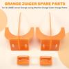 4 Pcs Electric Orange Juicer Spare Parts for XC-2000E Lemon Orange Juicing Machine Orange Cutter Orange Peeler