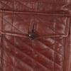 ABAHOUSE Long Sleeve Quilting Leather Jacket 2 Brown Cowhide Men's Used