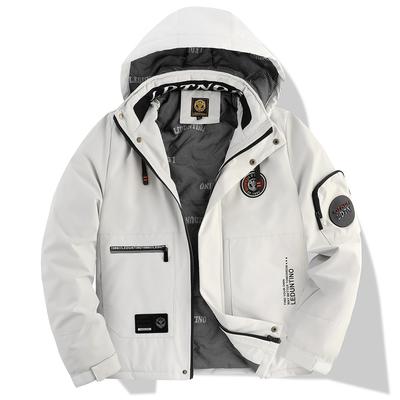 New Winter Style Men's Large Size Hooded Thickened Cotton Jacket Cotton Jacket Men Casual Fashion Trend Jacket Men
