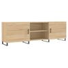 VidaXL Meuble TV chêne sonoma 150x30x50 cm bois d'ingénierie 829119