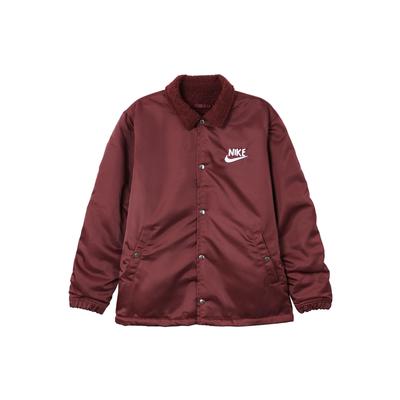 Nike Lined Winterized Coach Jacket Maroon DQ4192-638