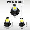 10Pcs T3 4.2 4.7 High Brightness LED Bulb for Car Interior Dashboard Instrument Light Dashboard Warming Indicator