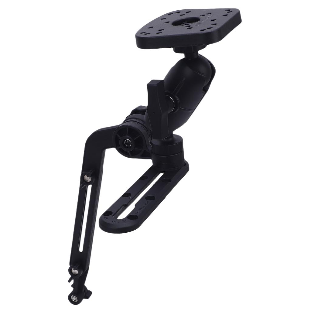 Marine Electronic Mount 1.5in Ball Base Fish Finder Mounting Plate with Adjustable Arm Replacement for Scotty