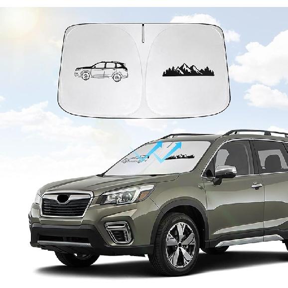 Front Windshield Sun Shade Windshield Cover Compatible With Toyota 4Runner 2010-2025, Sun Visor Protector Blocks UV Rays Sunshade For 4Runner
