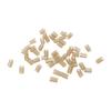 50pcs Bait Cage Fishing Lures Bait Cage Feeder Basket for Freshwater Saltwater Lake River