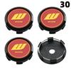 4PCS OD 60MM / ID 56MM Cap For Rims WORK EMOTION EQUIP MEISTER VS Emblem Wheel Center Cap Sport Car Logo Wheel Cover Hub Caps