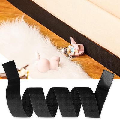 1PC Bed Gap Blocker Couch Gap Cover Adhesive Childproof Sofa Black Adjustable PVC Safety Guard 5cmx3M/11cmx6M