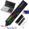 Gemstone Tester Diamond Tester Pen For Jewelry Stores Auto-off After 3 Minutes Multiple Weigh Modes For Gemologists