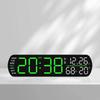 Modern Minimalist Digital Alarm Clock With Led Display For Home Office Decor