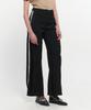 Kimjisu Pleated Logo-Tape Trousers _ Black