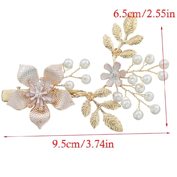 Handcrafts Floral Hairpin For Women Girl Bridal Party Prom Dresses Hair Decorative Accessories Evening Party Hair Decors