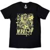 Bob Marley Unisex Adult Football Collage T-Shirt