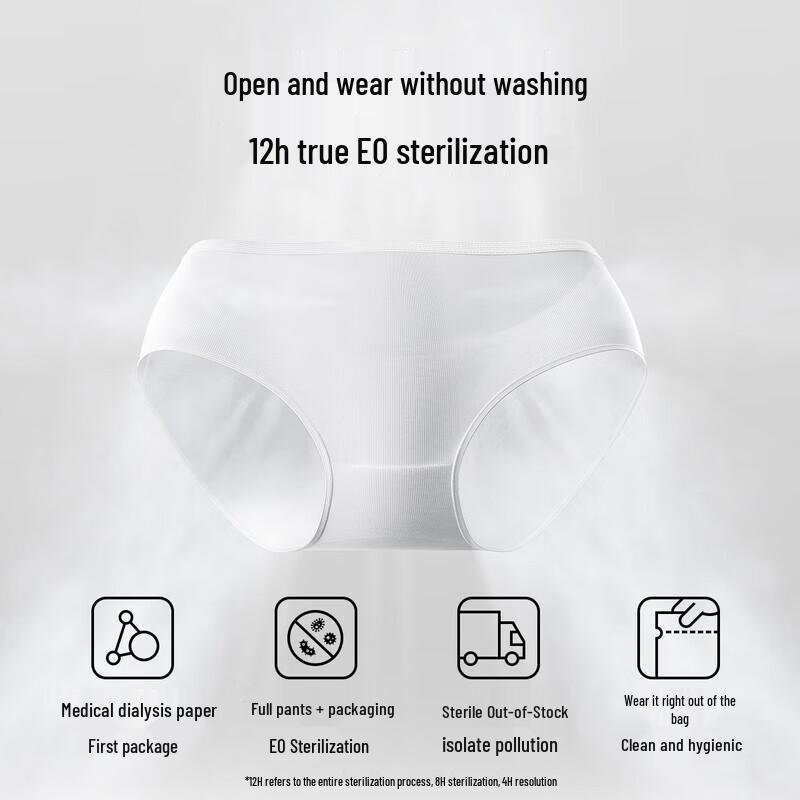 EMXEE Disposable Pure Cotton Maternity & Travel Underwear