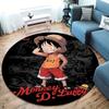 Luffy D Round Area Rug Carpet Rug For Living Room Bedroom Sofa Playroom Decor Nonslip Floor Mat