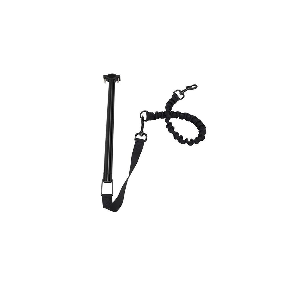 Bike Dog Leash Detachable Bicycle Pet Strap Black
