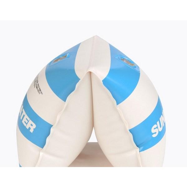 Sunny Water Gestreifter Armring Schlauch, Blau, 2 Stück, Koreanische Wasserspaßartikel