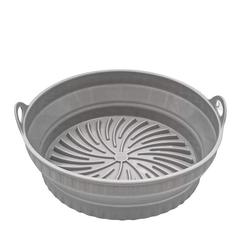 Air Fryer Mat Silicone Baking Tray Multifunctional Silicone Grill Mat Resistant To High Temperatures Pizza Fried Chicken Plates