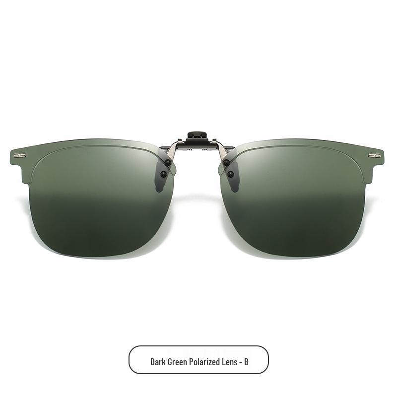 Polarized Clip-On Sunglasses 2025: New Style for Women & Men, Day/Night Use with Night Vision Lenses