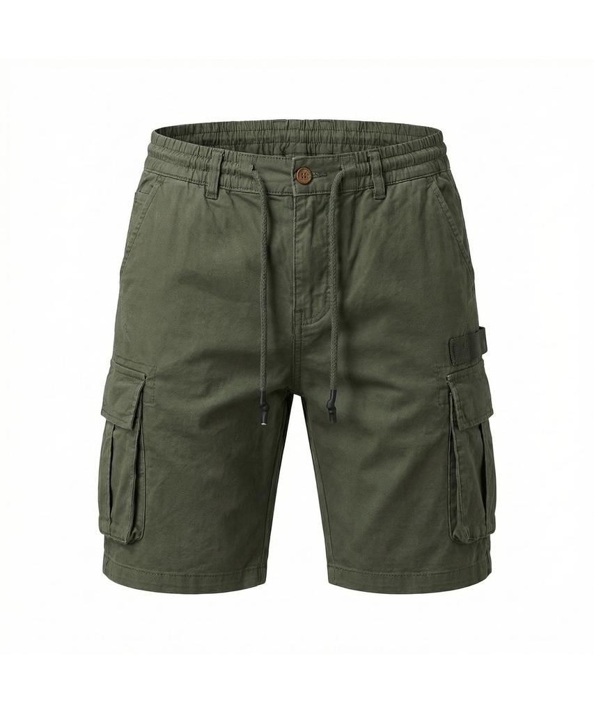Pentaon Military Cargo Navy Seal Spandex Elastic Waist Shorts